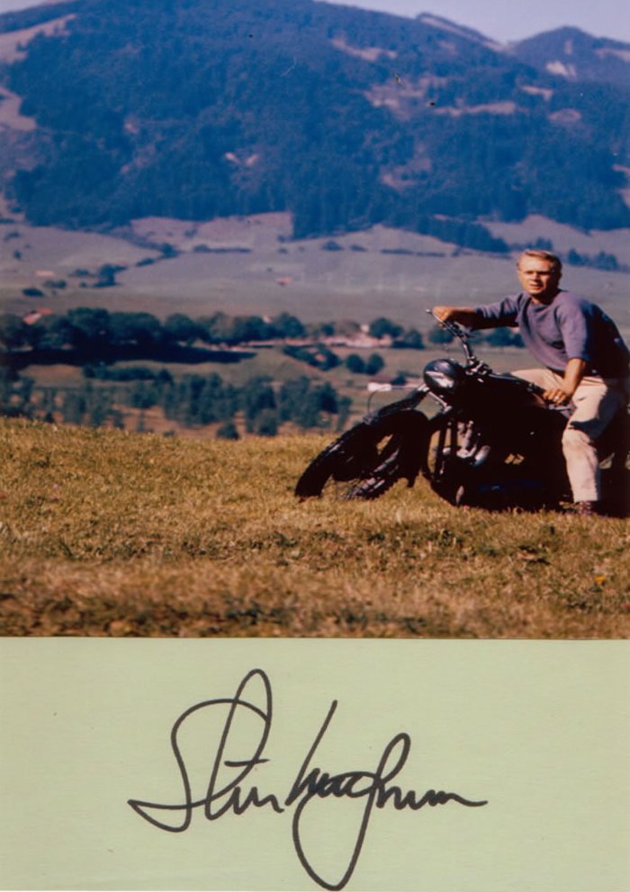 Steve McQueen Autograph