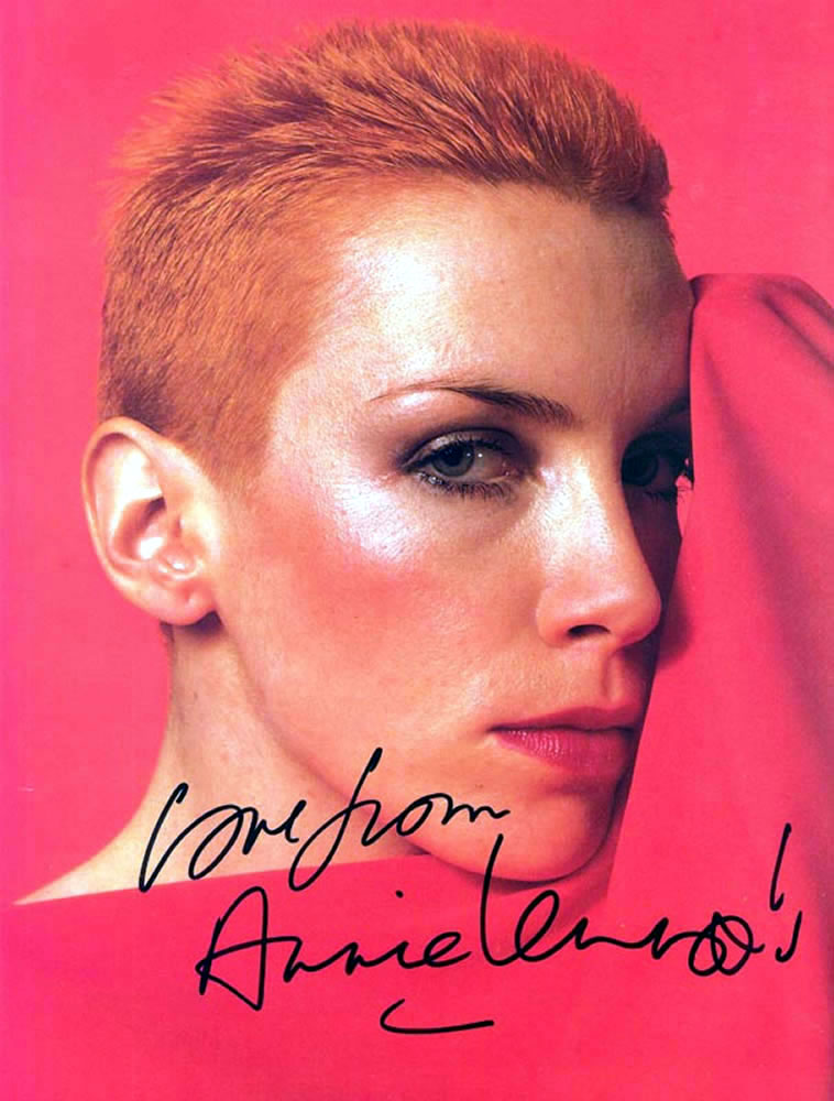 Annie Lennox Autograph