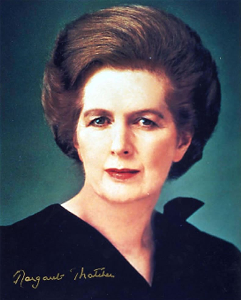 Margaret Thatcher Autograph Autograph