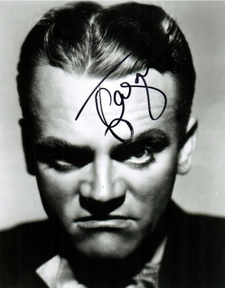 James Cagney Autograph