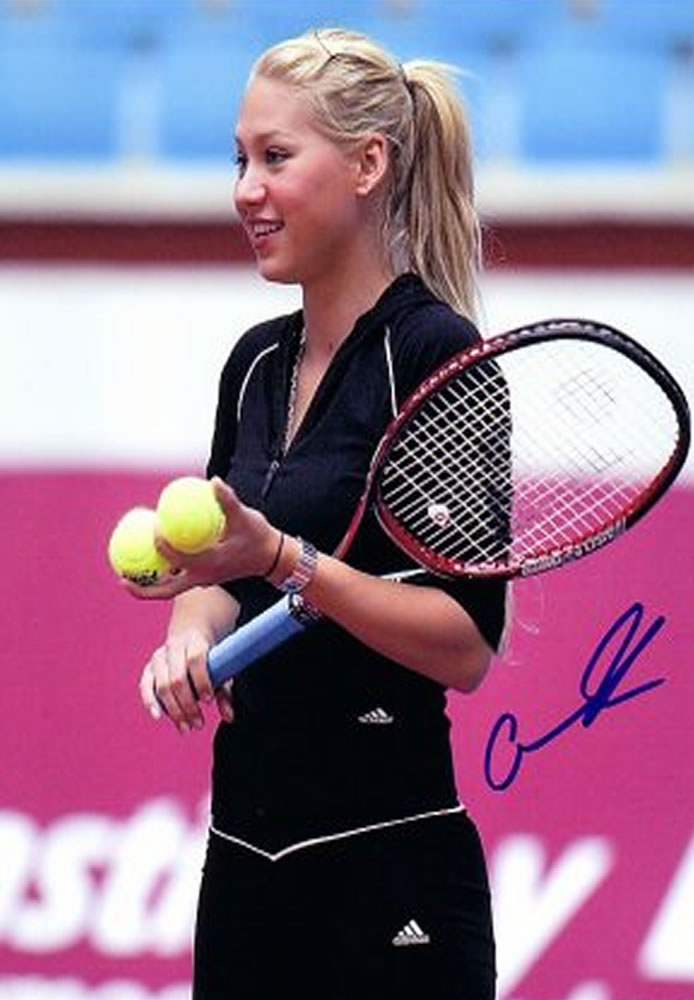 Anna Kournikova Autograph