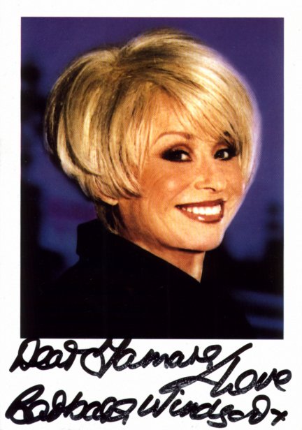 Barbara Windsor Autograph Autograph